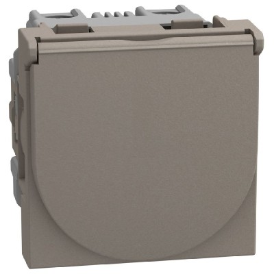 Enchufe 2P+T con tapa Light Now Y_4141P Bticino - Bricoelige