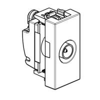 Base TV final única 1 módulo Light Now Y_4202D Bticino - Bricoelige