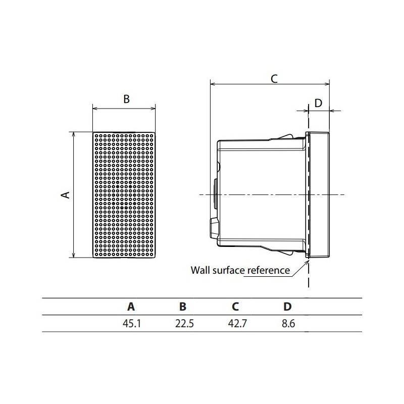 Timbre Light Now Y_4351V230 Bticino - Bricoelige