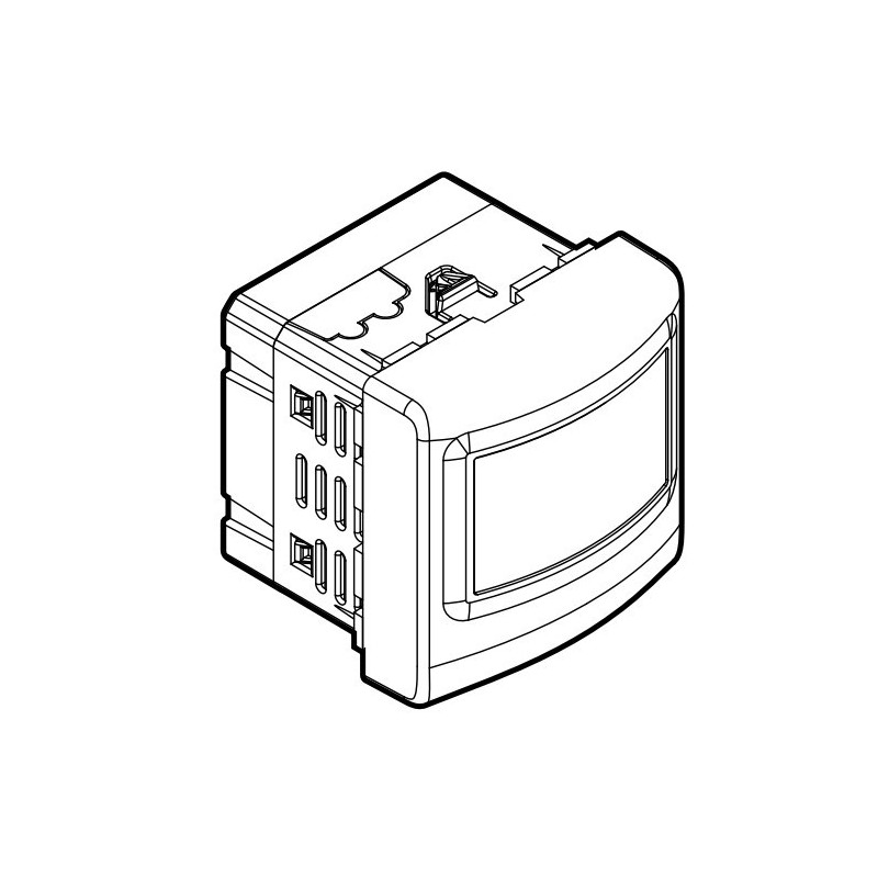 Sensor movimiento 2 módulos Light Now Y_4432N Bticino