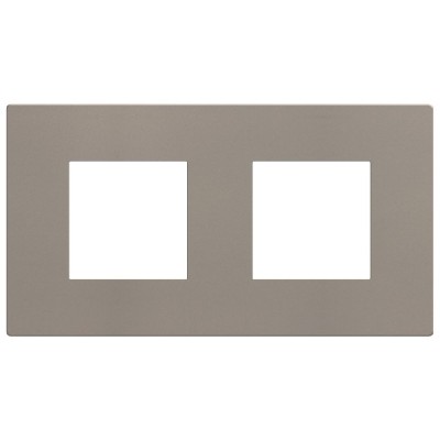 Placa 2 ventanas Light Now YA4802M2_ Bticino - Bricoelige
