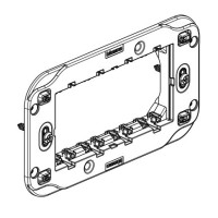 Bastidor 4 módulos rectangular Light Now Y4704 Bticino - Bricoelige