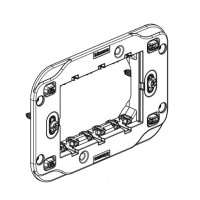 Bastidor 3 módulos rectangular Light Now Y4703 Bticino - Bricoelige