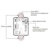 Micromódulo conectado puerta garaje 0697696 Legrand - Bricoelige