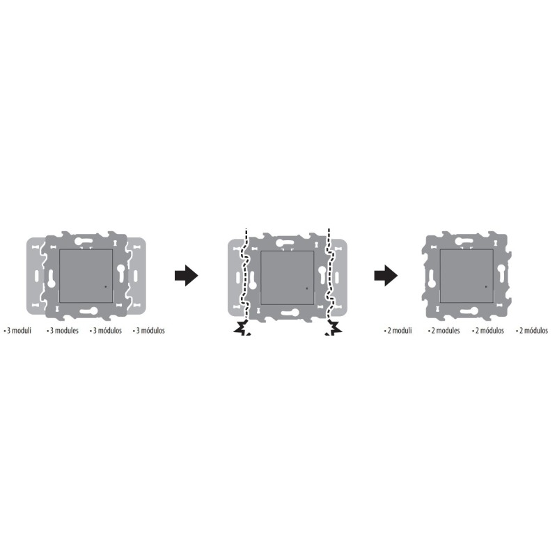 Comando iluminación Light Now Netatmo Y_4003CW Bticino - Bricoelige