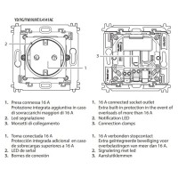 Enchufe conectado Light Now Netatmo Y_4141AC Bticino - Bricoelige