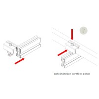 Presor Lateral para Placas Solares SUNFER S10