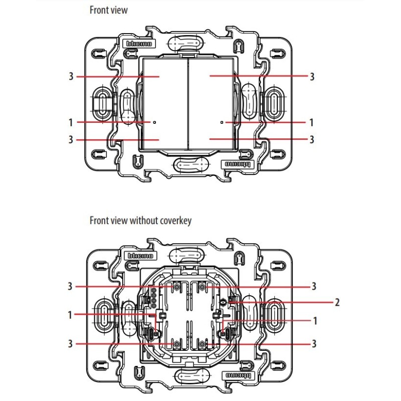 Comando iluminación doble Light Now Netatmo Y_4003DCW - Bricoelige