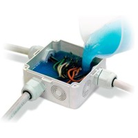 Gel aislante Bi-Componente para Cajas de Registro MAGIC-GEL
