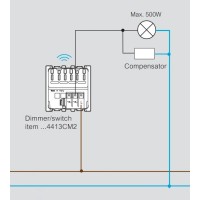 Interruptor conectado Light Now Netatmo Y_4413CM2 Bticino - Bricoelige