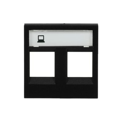 Tapa Doble Conector RJ45 N2218.2