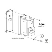 Variador ABB ACS180 Monofasico 0,37kW - ACS180-04S-02A4-1