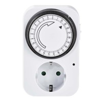 Programador Horario 24 horas Enchufable 49400 Silver Sanz