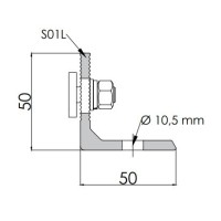 Fijación Premontada para perfil G1 Sunfer S01L