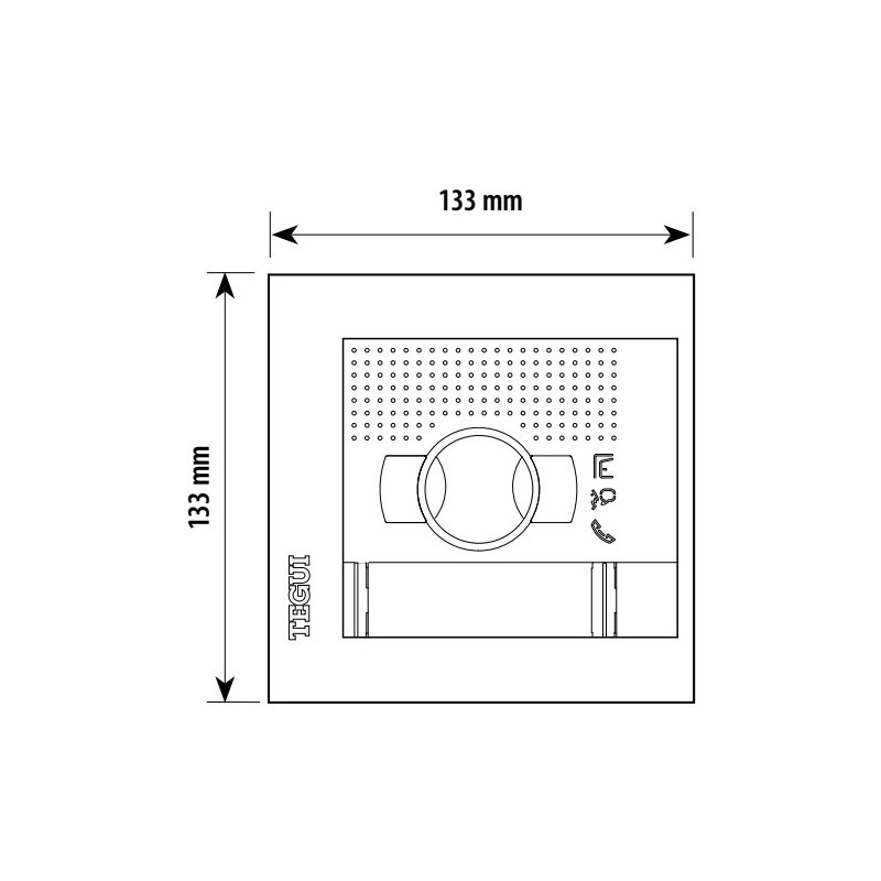 Kit Video Empotrar Wifi Classe 100X16E