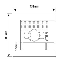 Kit Video Empotrar Wifi Classe 100X16E