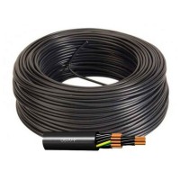 Manguera Flexible Multipolar Negra 6G0,50 VV-F 300/500V