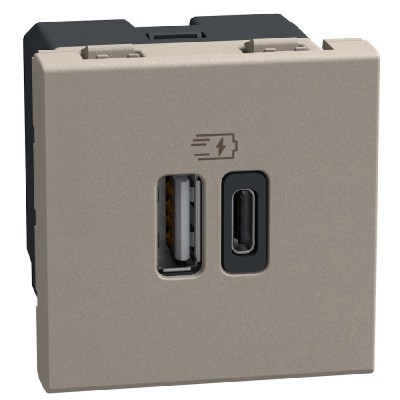Cargador A+C Light Now Y_4287C2 Bticino - Bricoelige