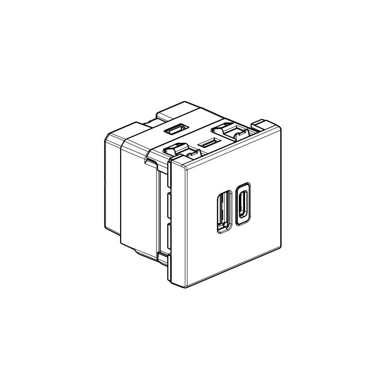 Cargador A+C Light Now Y_4287C2 Bticino - Bricoelige