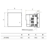 Regulador luz 2 módulos Light Now Y_4418M2 Bticino - Bricoelige
