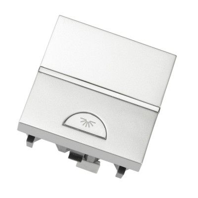 Pulsador Luz 2 Módulos N2204.2 Niessen Zenit