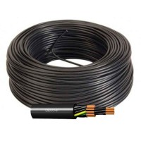 Manguera Flexible Negra PVC Multipolar 12G1,5 VV-K