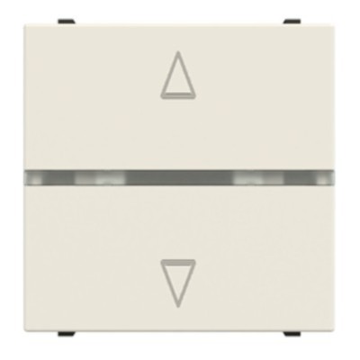 Interruptor Persianas Electrónico Niessen Zenit N2261.21 BL