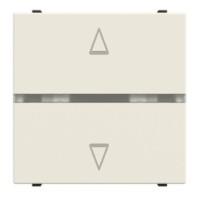 Interruptor Persianas Electrónico Niessen Zenit N2261.21 BL