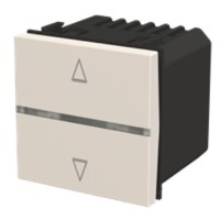 Interruptor Persianas Electrónico Niessen Zenit N2261.21 BL