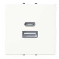 Cargador USB A+C 15W 2 Módulos Niessen Zenit N2285.4