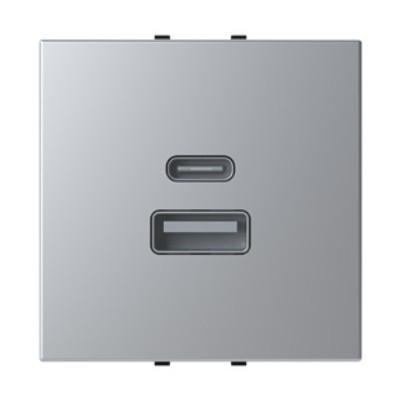 Cargador USB A+C 15W 2 Módulos Niessen Zenit N2285.4