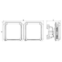 Base de Enchufe Doble Componible Legrand Plexo 069675L