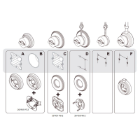 Enchufe 2P+T Fontini Garby 30202175 Porcelana Sin Paso de cable