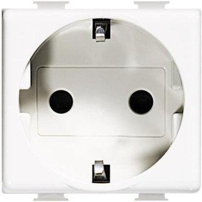 Enchufe Schuko 16A 2P+T Bticino Matix 2 Módulos AM5440/2 - Bricoelige