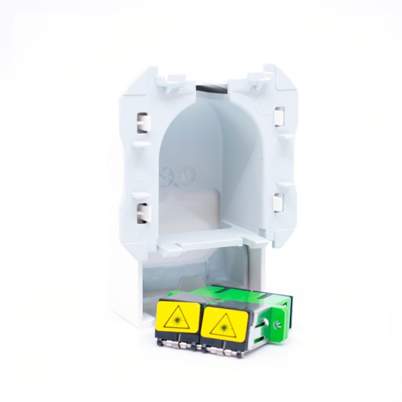 Toma Fibra Optica Doble 20000546 Simon 270