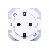 Base de Enchufe Schuko Clean 20000434-090 Simon 270