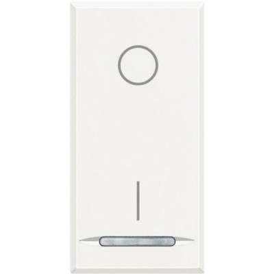 Interruptor Bipolar 16A. 1 Módulo H_4002 Axolute