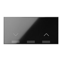 Tecla Interruptor Máster Persianas IO Simon 100 Negro 10002081-138