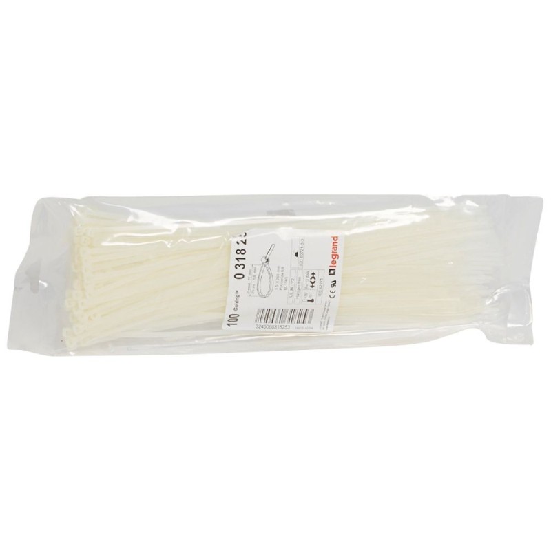 Bridas Color Blanco 3,5x280 mm Legrand 031825