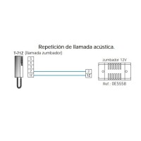 Repetidor llamada con Zumbador 12 V Tegui 0E5558