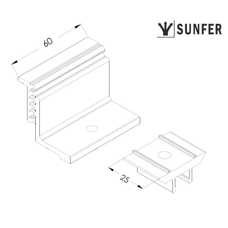 Presor lateral S10.1 SUNFER - Embalaje 10 unidades