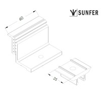 Presor lateral S10.1 SUNFER - Embalaje 10 unidades