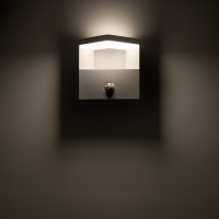 Aplique LED con sensor de movimiento 15W 4000K Ultralux LCP1540