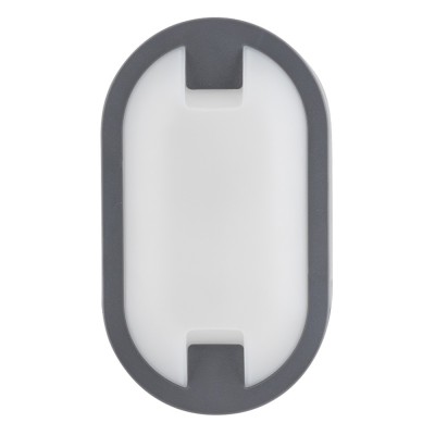 Plafón LED ovalado 15W 4000K Ultralux LBHE1540GR