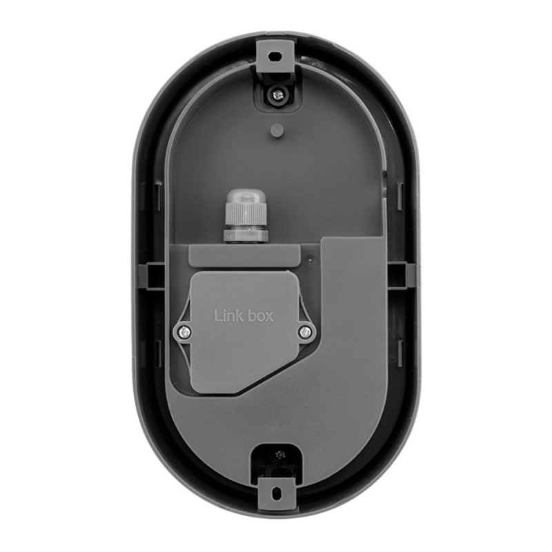 Plafón LED ovalado 15W 4000K Ultralux LBHE1540GR