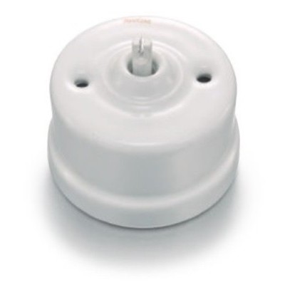 Conmutador Porcelana 30308176 Sin Paso cable Fontini Garby