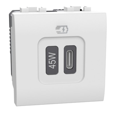 Cargador USB C 45W 3.000 mA Bticino Livinglight _4294C