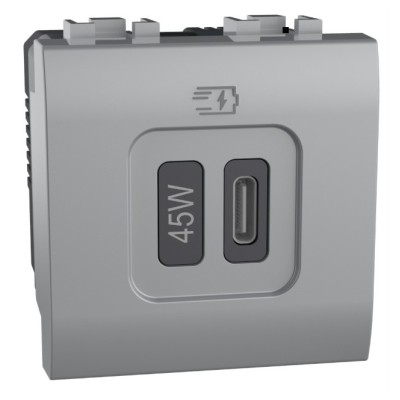 Cargador USB C 45W 3.000 mA Bticino Livinglight _4294C