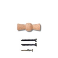 Manecilla Rotativa Madera Fontini Garby 30967811 Haya Natural