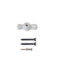 Manecilla Rotativa Porcelana Blanca Fontini Garby 30967171